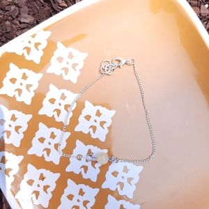 Small Yellow Aventurine Stone Simple Chain Bracelet